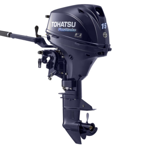 2018 Tohatsu 15 Hp MFS15EEFL Outboard Motor