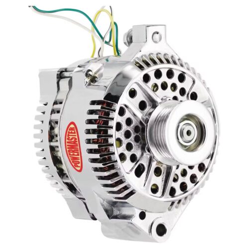 Powermaster 37759 Street Alternator, 200A, Serp and V-belt, Ford