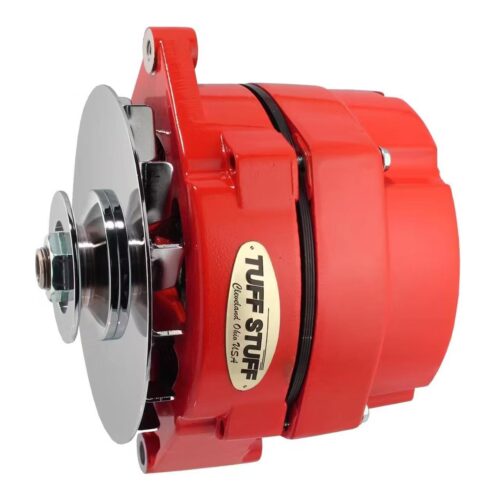 294. Tuff Stuff 7127NFRED GM Alternator, 100 Amp, 1 Wire, Red