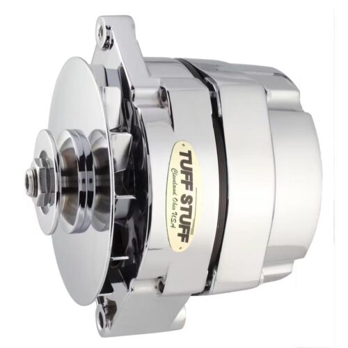 295. Tuff Stuff 7127NK9 GM Alternator, 140 Amp, 1-Wire, Chrome