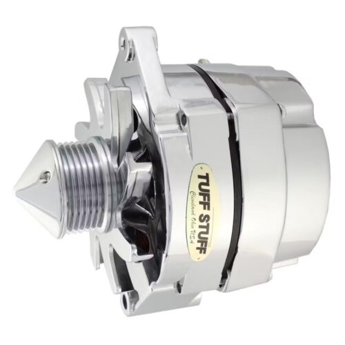 297. Tuff Stuff 7139ABUL6G12 GM Silver Bullet 100 Amp Alternator, Chrome