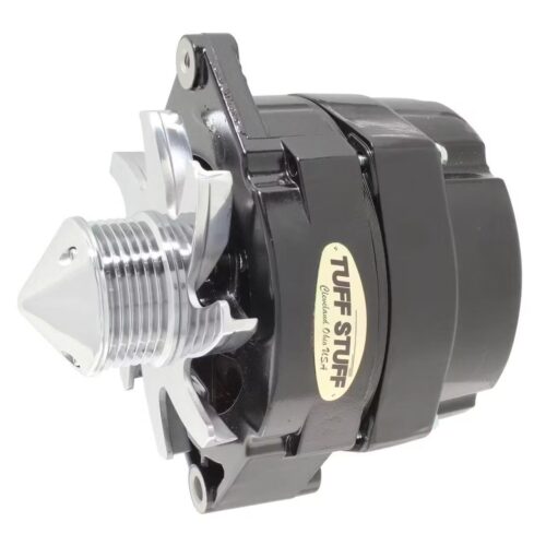 Tuff Stuff 7140FBUL6G12 GM Silver Bullet 140 Amp Alternator, Blk