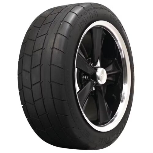 M&H Racemaster Camber Radial Drag Tire, 245/45R17