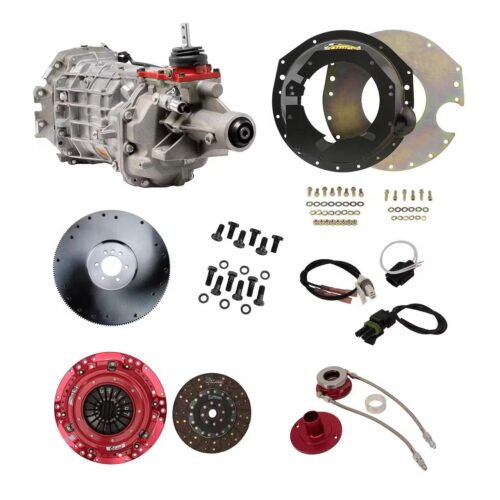 SBC 85-older Tremec T56 6 Speed Transmission Install Kit, 700 HP